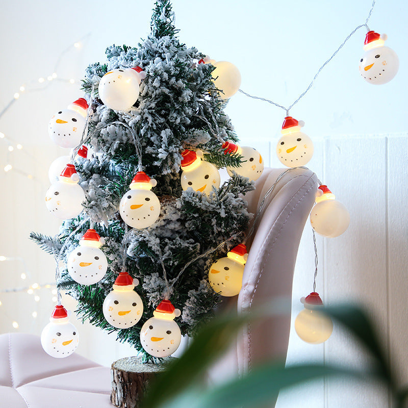 Snowman string lights Christmas lights decoration lights