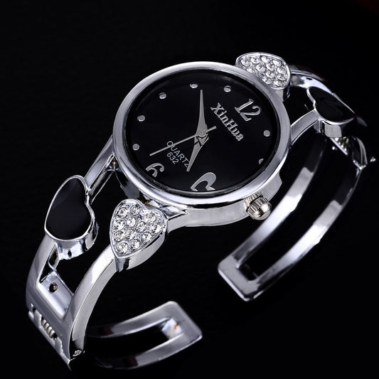 Women's set diamond British watch