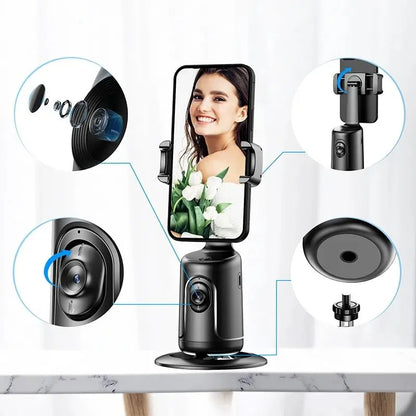 360 Auto Ai Face Tracking Phone Holder